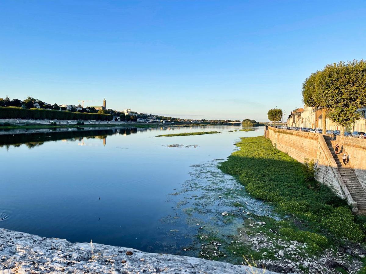 Appartement Duplex Renove Vue Sur La Loire Blois Esterno foto