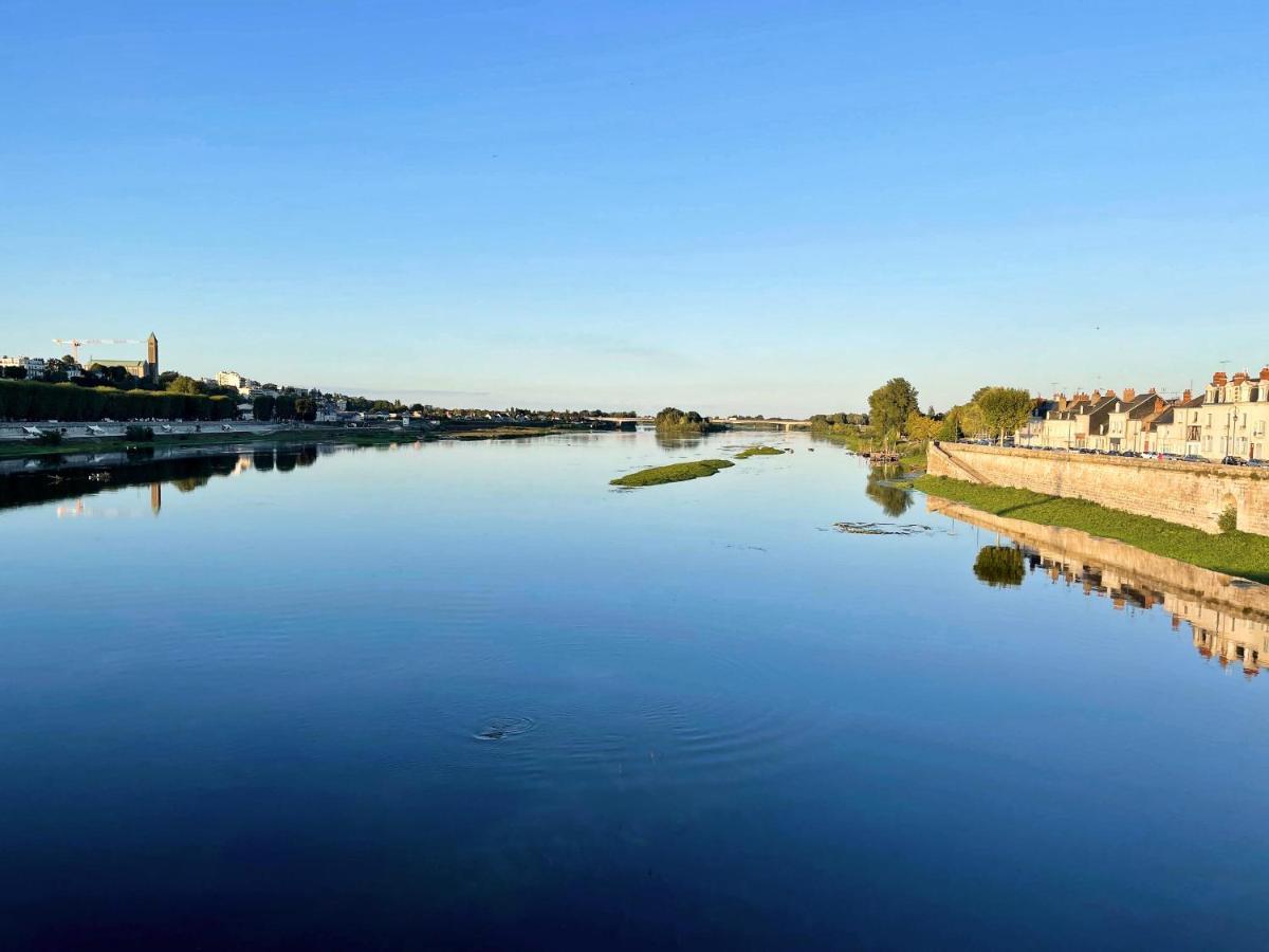 Appartement Duplex Renove Vue Sur La Loire Blois Esterno foto