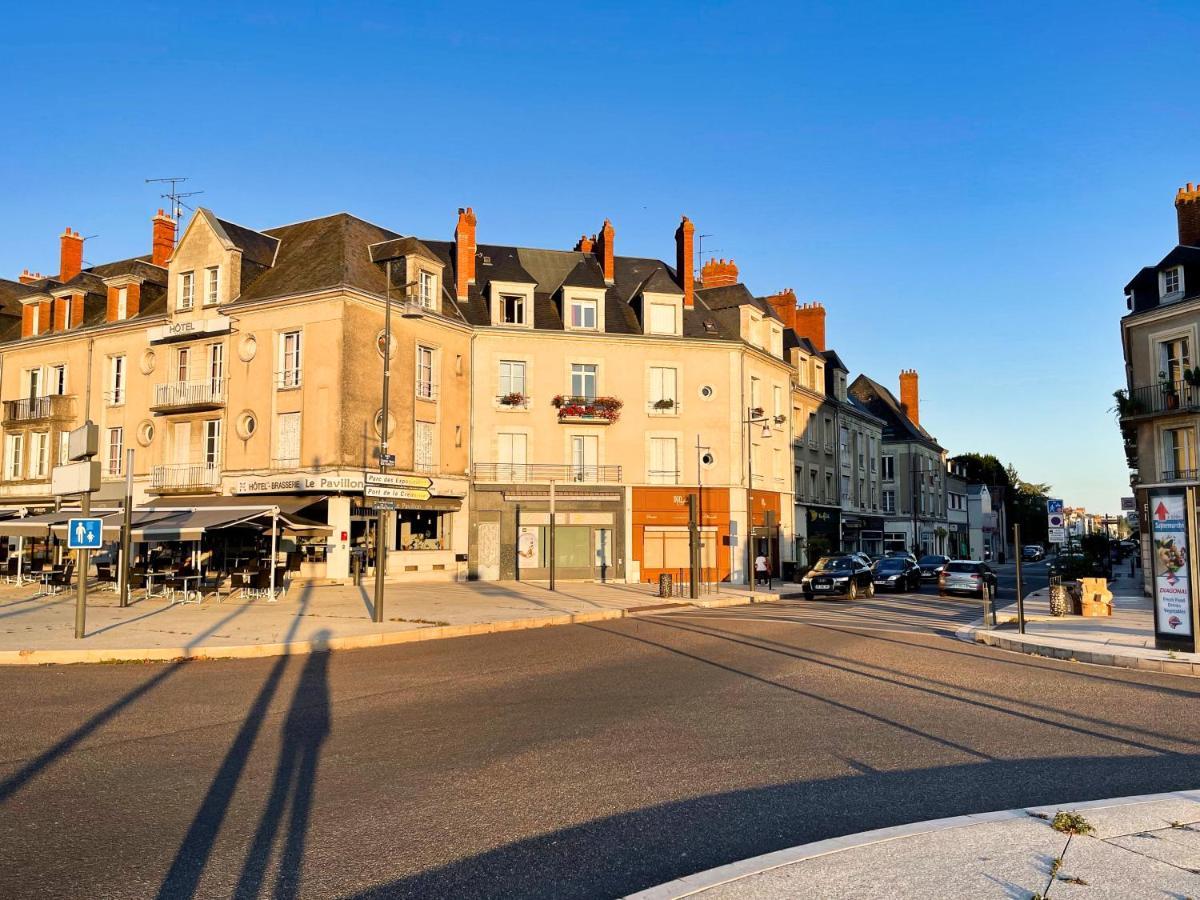 Appartement Duplex Renove Vue Sur La Loire Blois Esterno foto