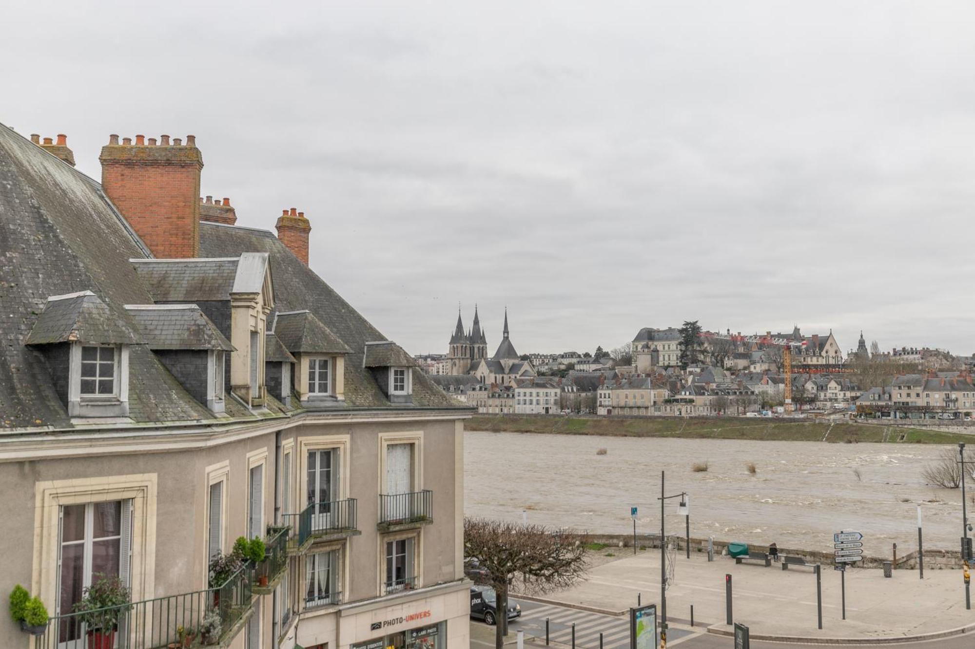 Appartement Duplex Renove Vue Sur La Loire Blois Esterno foto